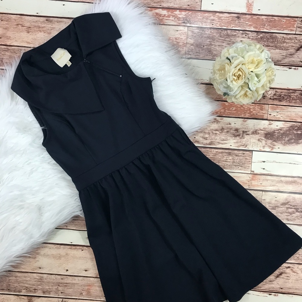 ModCloth navy blue sailor inspired dress